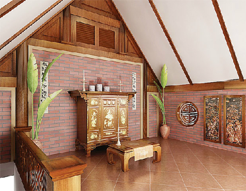 phong thủy phòng thờ